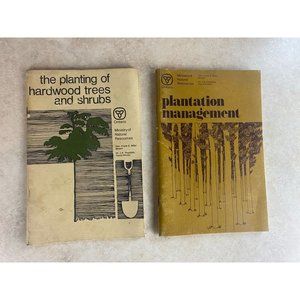 Vintage Plantation Management and Planting Hardwood Trees